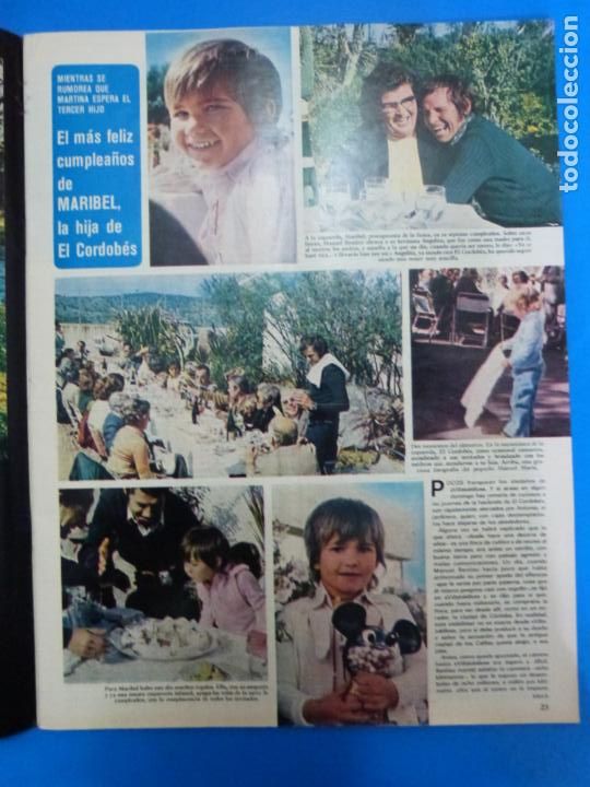 Coleccionismo de Revistas y Peri&oacute;dicos: RECORTE CLIPPING DE MARIBEL EL CORDOBES REVISTA SEMANA N&ordm; 1836 PAG. 23 L3