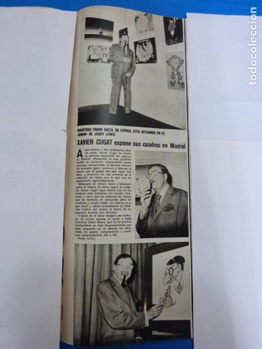 Coleccionismo de Revistas y Peri&oacute;dicos: RECORTE CLIPPING DE XAVIER CUGAT EDICION REVISTA SEMANA N&ordm; 1711 PAG. 121 L3
