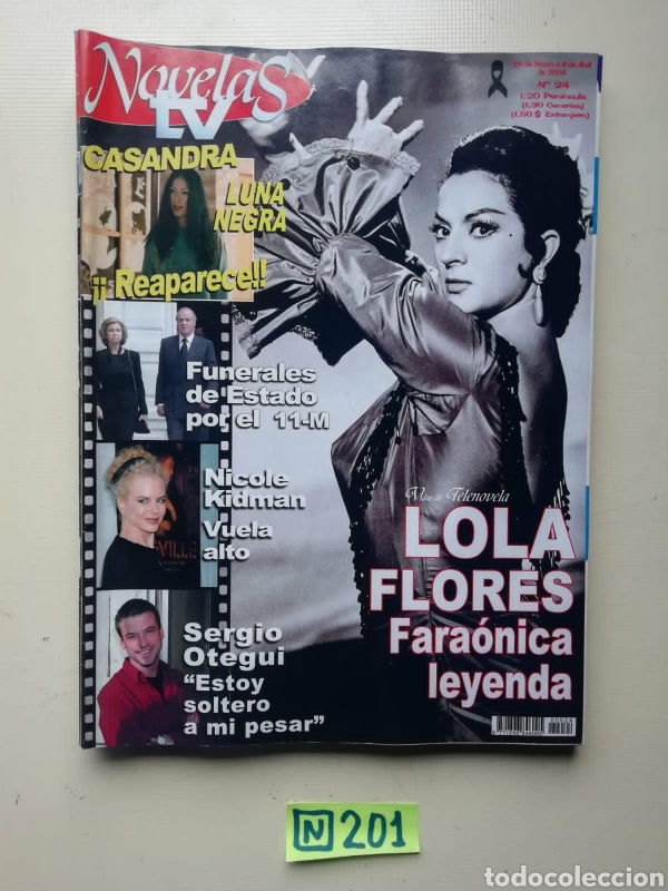 Sammeln von Zeitschriften und Zeitungen: Novelas TV