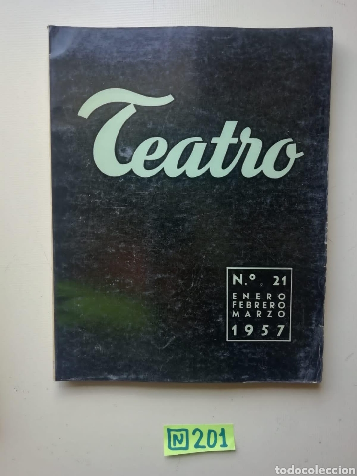 Sammeln von Zeitschriften und Zeitungen: Teatro