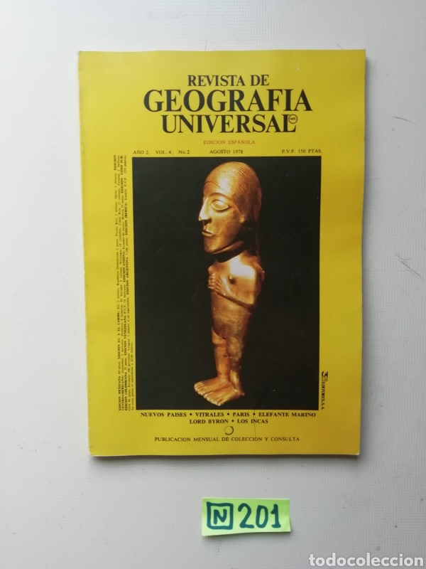 Collezionismo di Riviste e Giornali: Revista De Geograf&iacute;a Universal