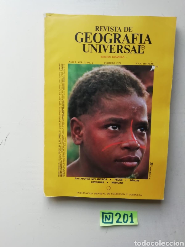 Coleccionismo de revistas y peri&oacute;dicos: Revista De Geograf&iacute;a Universal