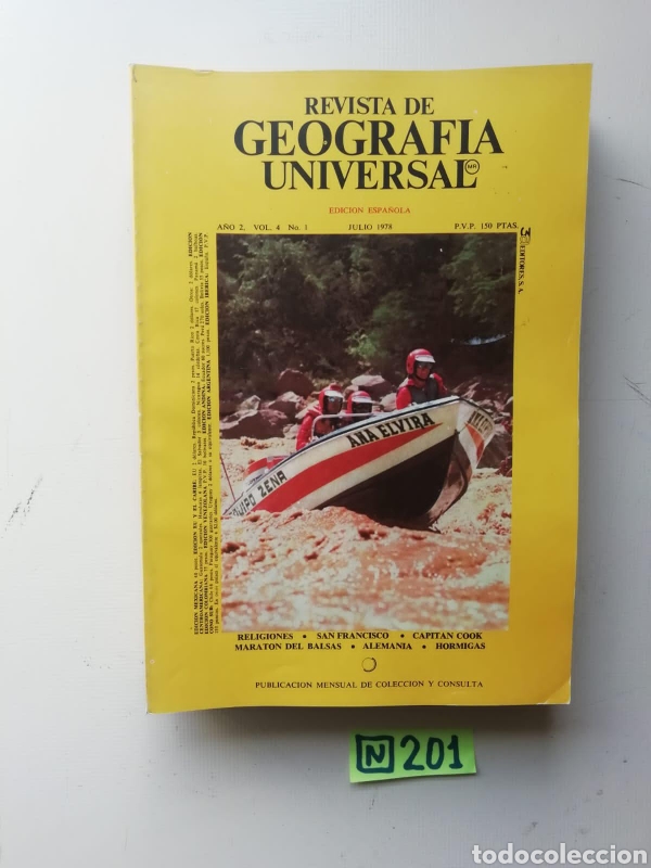 Collection Magazines and Newspapers: Revista De Geograf&iacute;a Universal