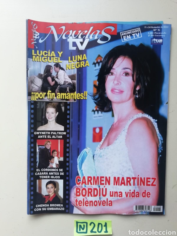 Coleccionismo de revistas y peri&oacute;dicos: Novelas TV