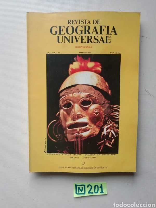 Collezionismo di Riviste e Giornali: Revista De Geograf&iacute;a Universal