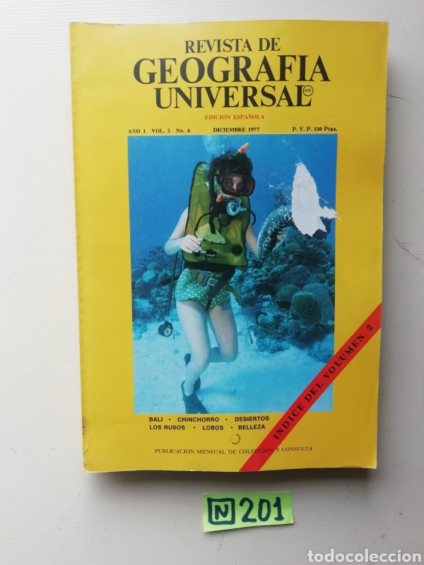 Collezionismo di Riviste e Giornali: Revista De Geograf&iacute;a Universal