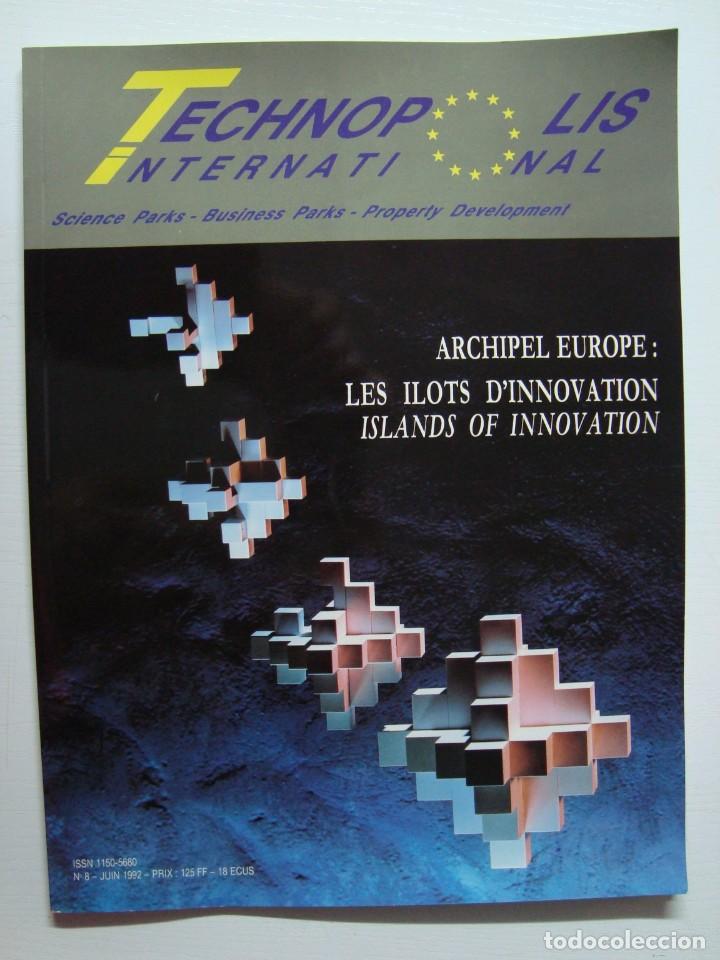 Coleccionismo de revistas y peri&oacute;dicos: Technopolis M&Aacute;LAGA 1992; Fujitsu; Parque Tecnol&oacute;gico; Palacio de Congresos; Larios; Infraestructuras