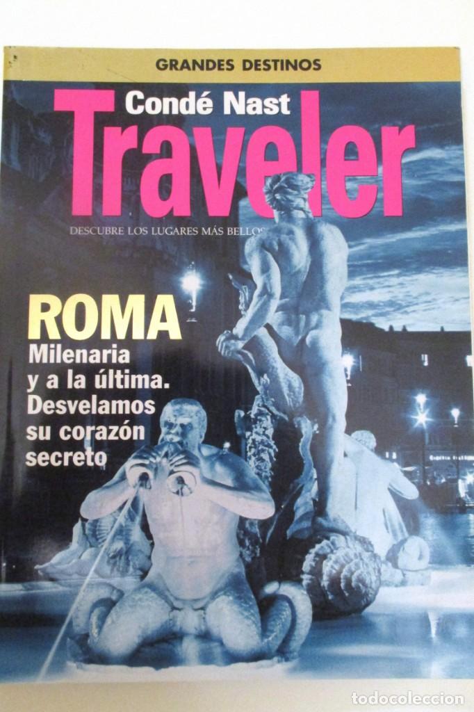 Coleccionismo de revistas y peri&oacute;dicos: Revista CONDE NAST TRAVELER grandes destinos ROMA