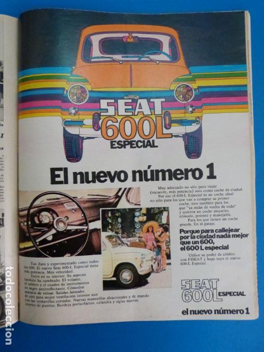 Coleccionismo de Revistas y Peri&oacute;dicos: RECORTE CLIPPING DE SEAT 600 REVISTA SEMANA N&ordm; 1710 PAG. 83 L4