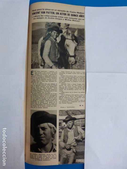 Coleccionismo de Revistas y Peri&oacute;dicos: RECORTE CLIPPING DE VICENT VAN PATTEN REVISTA SEMANA N&ordm; 1710 PAG. 77 L4