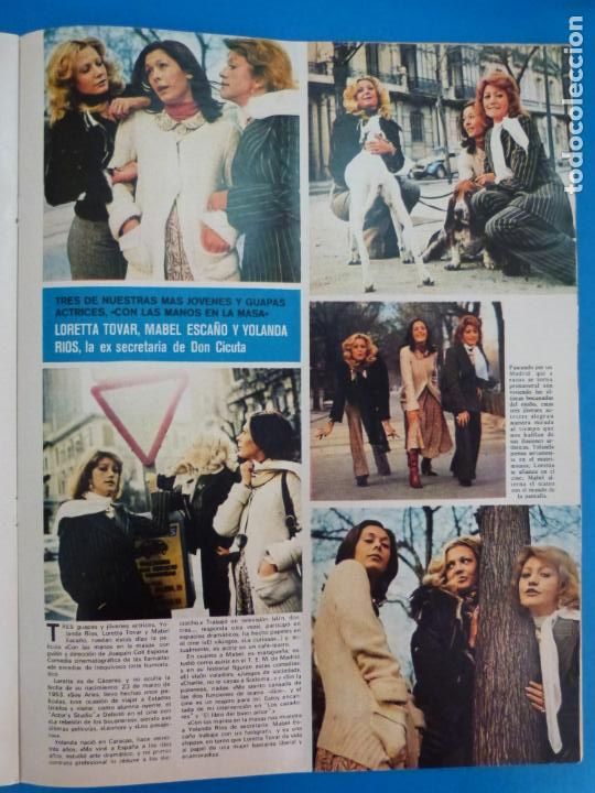 Coleccionismo de Revistas y Peri&oacute;dicos: RECORTE CLIPPING DE LORETTA TOVAR MABEL ESCA&Ntilde;O Y YOLANDA RIOS REVISTA SEMANA N&ordm; 1831 PAG. 49 L4
