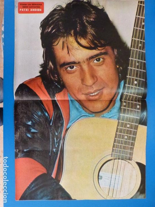 Coleccionismo de Revistas y Peri&oacute;dicos: RECORTE CLIPPING DE POSTER PATXI ANDION REVISTA SEMANA N&ordm; 1827 PAG. 30 Y 31 L4