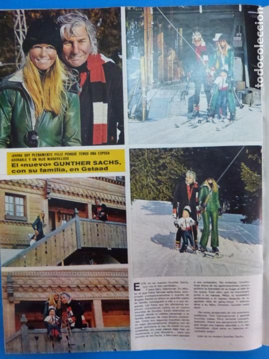 Coleccionismo de Revistas y Peri&oacute;dicos: RECORTE CLIPPING DE GUNTHER SACHS REVISTA SEMANA N&ordm; 1828 PAG. 66 L4