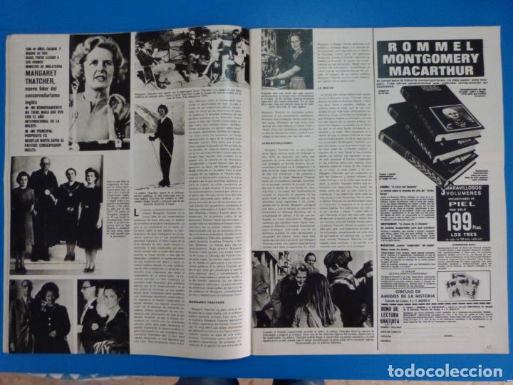 Coleccionismo de Revistas y Peri&oacute;dicos: RECORTE CLIPPING DE MARGARET THATCHER REVISTA SEMANA N&ordm; 1828 PAG. 16 Y 17 L4