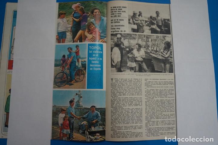 Coleccionismo de Revistas y Peri&oacute;dicos: RECORTE CLIPPING DE TOPOL ACTOR EL VIOLINISTA EN EL TEJADO REVISTA SEMANA N&ordm; 1696 PAG. 34 Y 35 L6