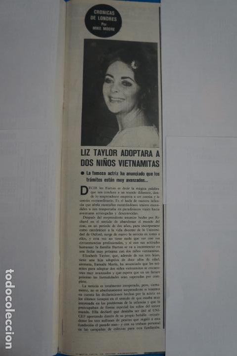 Coleccionismo de Revistas y Peri&oacute;dicos: RECORTE CLIPPING DE LYZ TAYLOR REVISTA SEMANA N&ordm; 1696 PAG. 21 L6