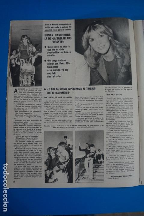 Coleccionismo de Revistas y Peri&oacute;dicos: RECORTE CLIPPING DE SUSAN HAMPSHIRE REVISTA SEMANA N&ordm; 1697 PAG. 30 L6