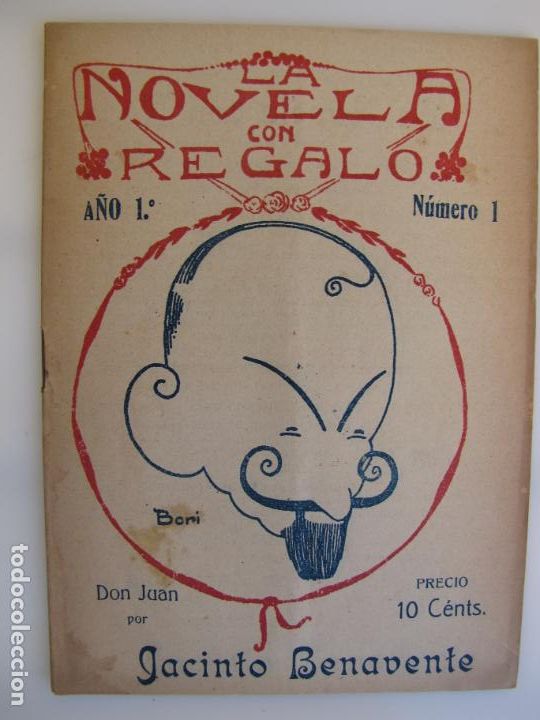 Coleccionismo de Revistas y Peri&oacute;dicos: 13.- La Novela con Regalo. Jacinto Benavente 19216. A&ntilde;o I n&ordm; 1