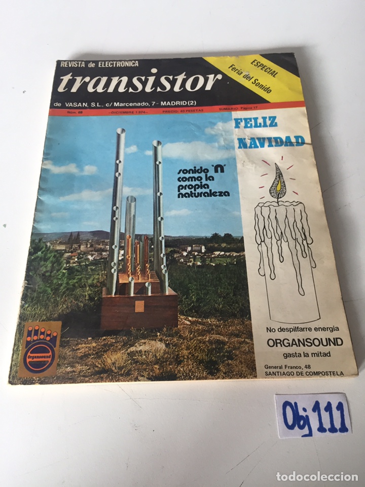 Coleccionismo de revistas y peri&oacute;dicos: Transistor - Foto 1
