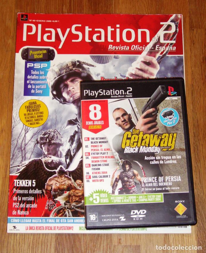 Coleccionismo de revistas y peri&oacute;dicos: PLAYSTATION 2 : Revista Oficial. N&ordm; 48 ; Enero 2005 + DVD DEMOS