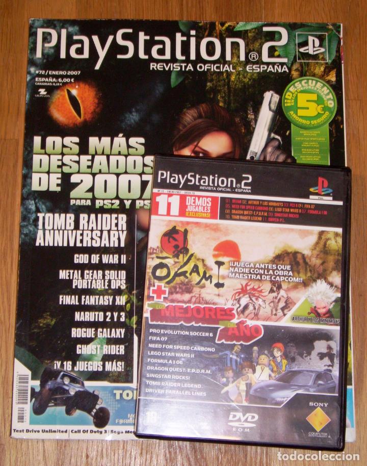 Coleccionismo de revistas y peri&oacute;dicos: PLAYSTATION 2 : Revista Oficial. N&ordm; 72 ; Enero 2007 + DVD DEMOS