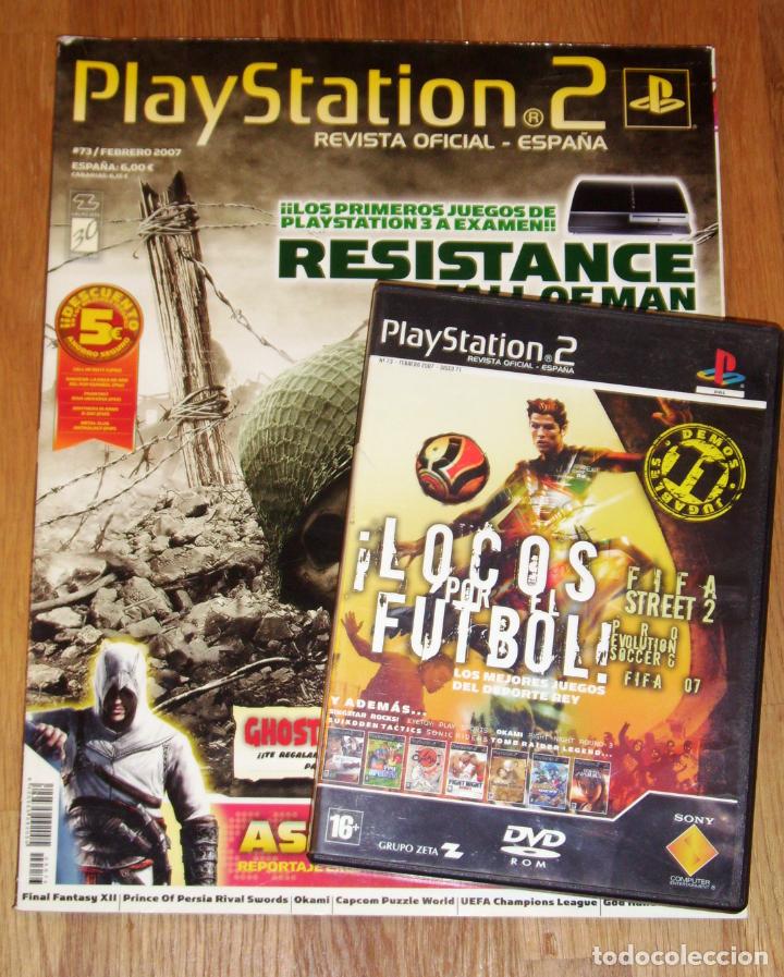 Coleccionismo de revistas y peri&oacute;dicos: PLAYSTATION 2 : Revista Oficial. N&ordm; 73 ; Febrero 2007 + DVD DEMOS