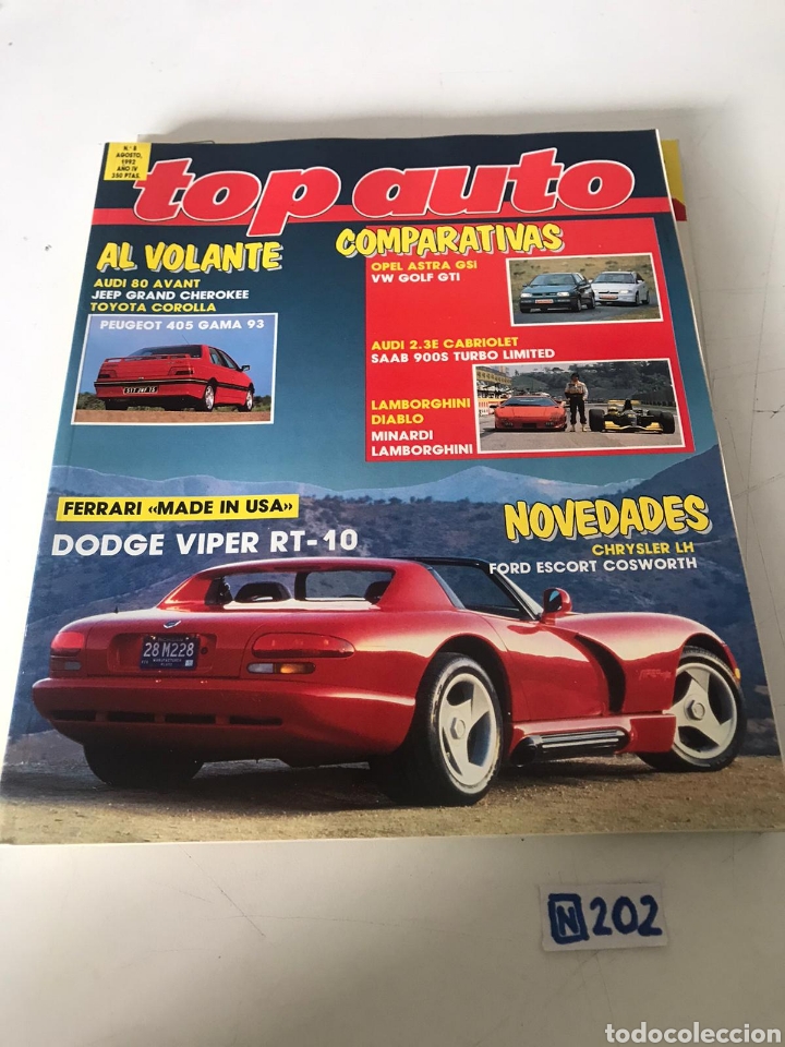 Coleccionismo de revistas y peri&oacute;dicos: Top Auto - Foto 1