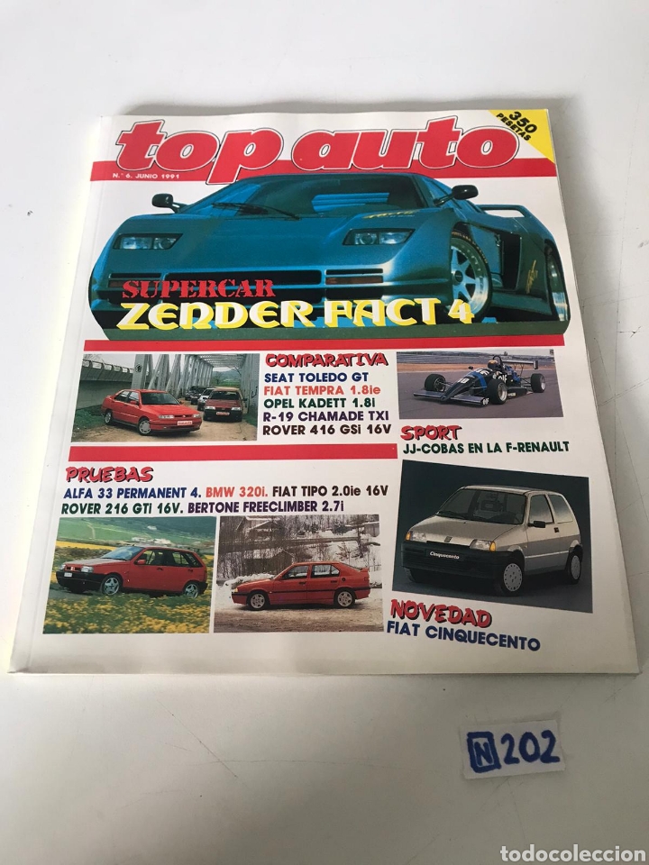 Coleccionismo de revistas y peri&oacute;dicos: Top Auto - Foto 1