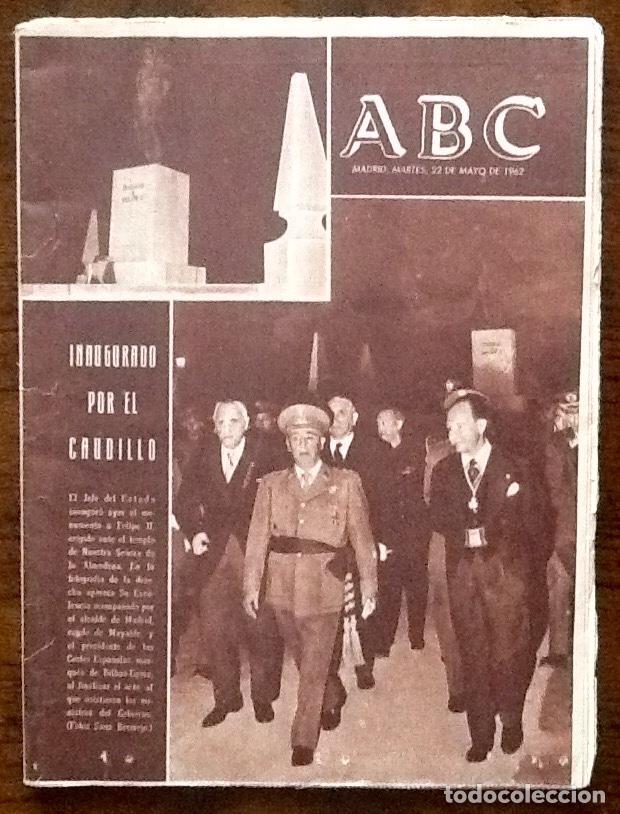 Coleccionismo de Revistas y Peri&oacute;dicos: DIARIO - ABC - 1962. ENVIO INCLUIDO EN EL PRECIO.