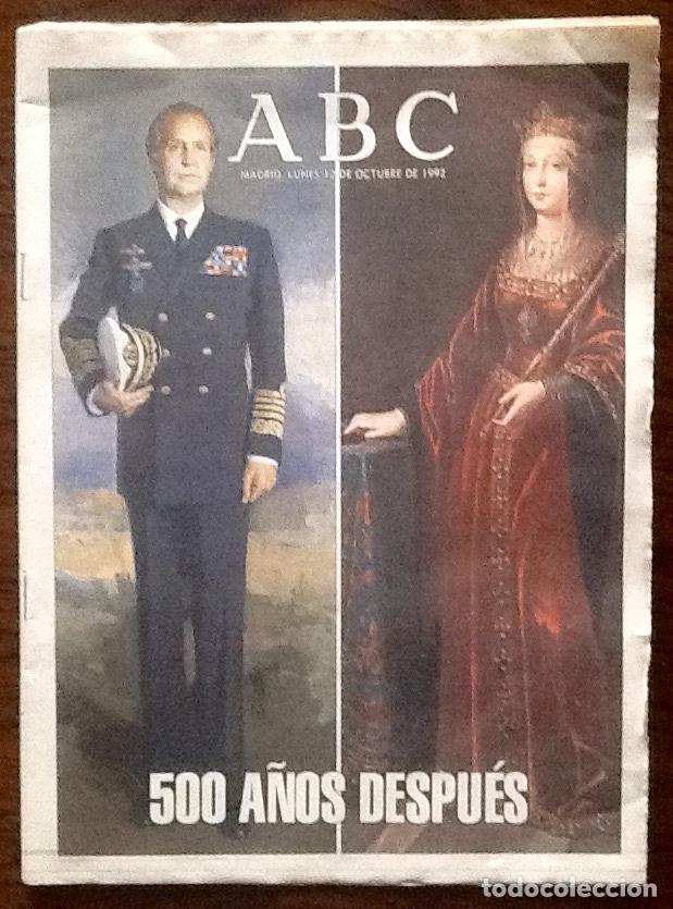 Coleccionismo de Revistas y Peri&oacute;dicos: DIARIO - ABC - 1992. ENVIO INCLUIDO EN EL PRECIO.