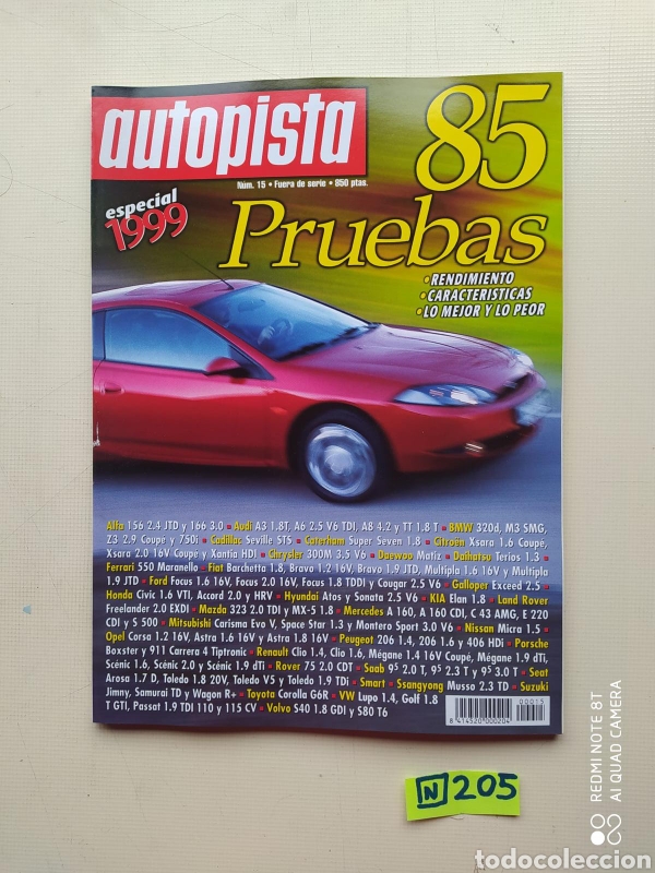 Collezionismo di Riviste e Giornali: Autopista