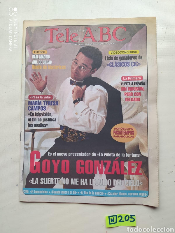 Coleccionismo de revistas y peri&oacute;dicos: Tele ABC - Foto 1