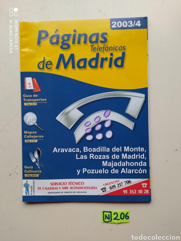 Collection Magazines and Newspapers: P&aacute;ginas De Madrid