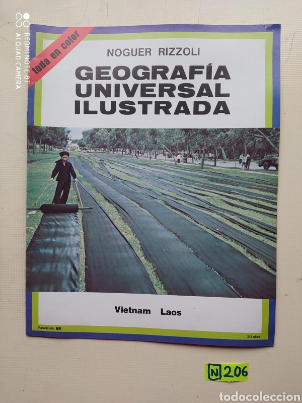 Collezionismo di Riviste e Giornali: Geograf&iacute;a Universal Ilustrada