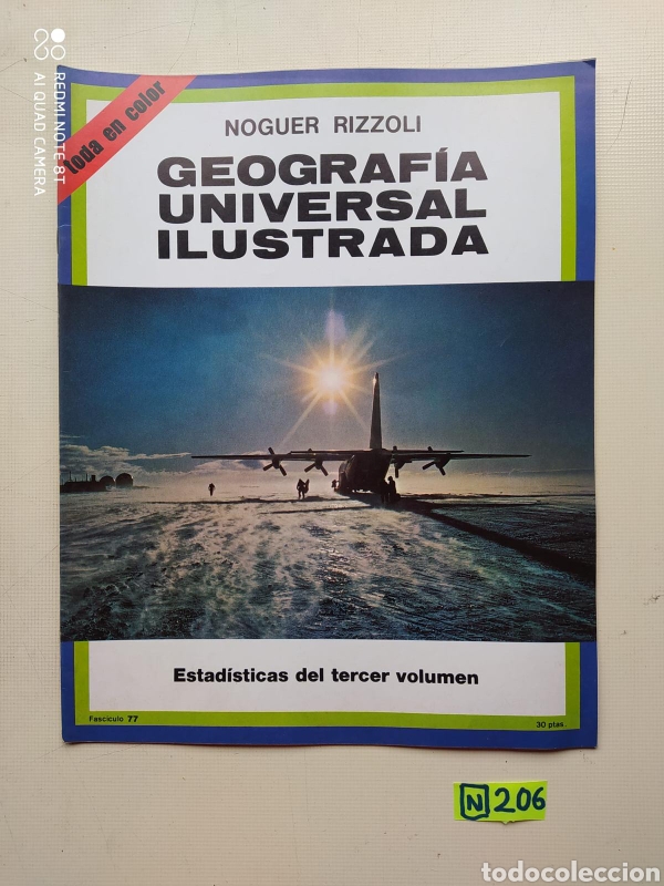 Collezionismo di Riviste e Giornali: Geograf&iacute;a Universal Ilustrada
