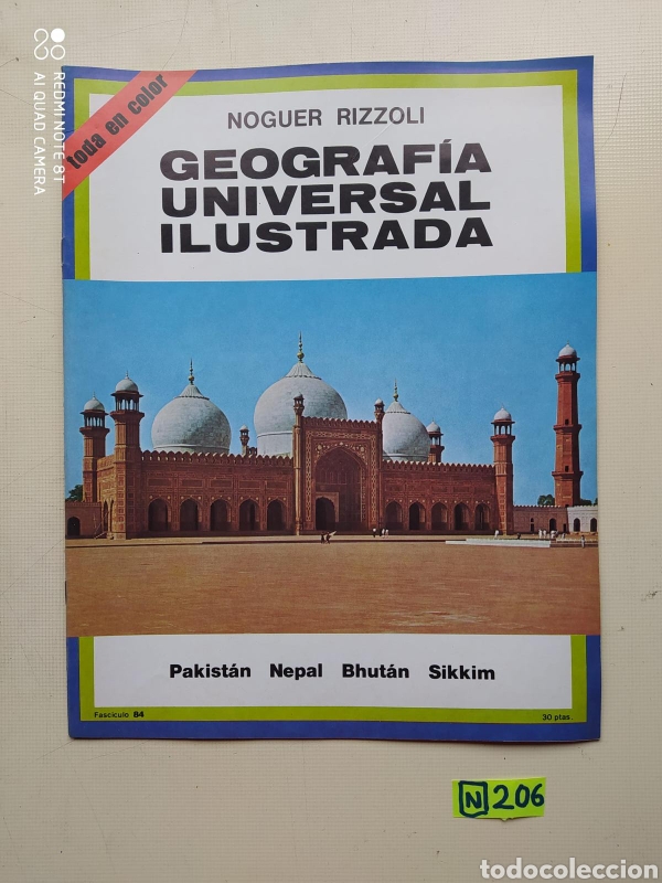Sammeln von Zeitschriften und Zeitungen: Geograf&iacute;a Universal Ilustrada