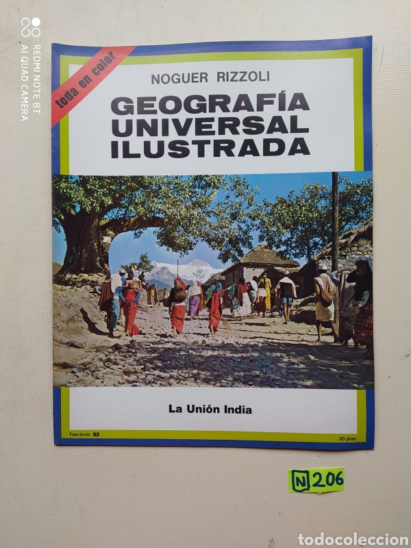 Collezionismo di Riviste e Giornali: Geograf&iacute;a Universal Ilustrada