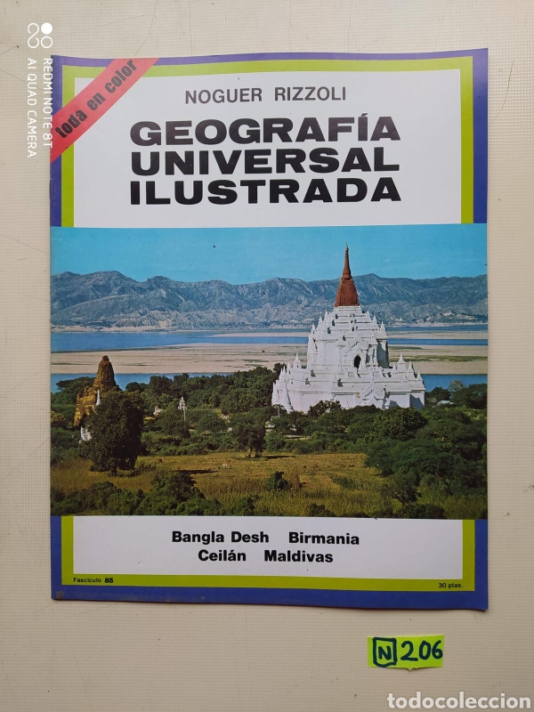 Collezionismo di Riviste e Giornali: Geograf&iacute;a Universal Ilustrada