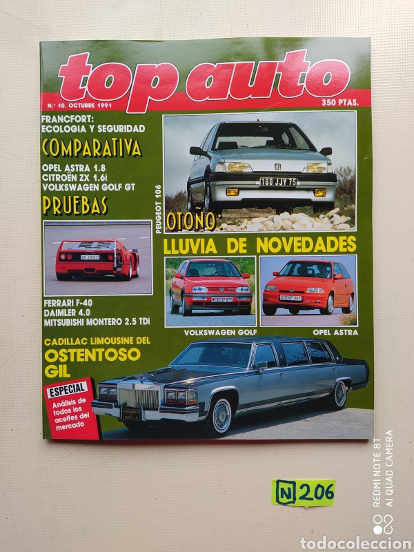 Coleccionismo de revistas y peri&oacute;dicos: Top Auto - Foto 1