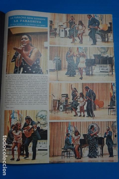 Coleccionismo de Revistas y Peri&oacute;dicos: RECORTE CLIPPING DE LOLA FLORES Y ROSARIO REVISTA SEMANA N&ordm; 1705 PAG. 67 Y 68 L7