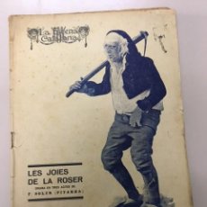 Coleccionismo de Revistas y Periódicos: LA ESCENA CATALANA. ANY 1. NÚM. 1. LES JOIES DE LA ROSER (1ER GENER DE 1918). Lote 224840967