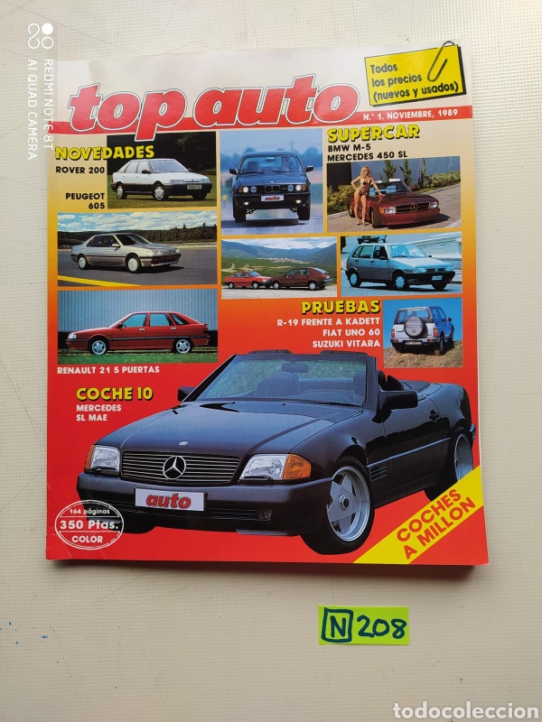 Coleccionismo de revistas y peri&oacute;dicos: Top Auto - Foto 1