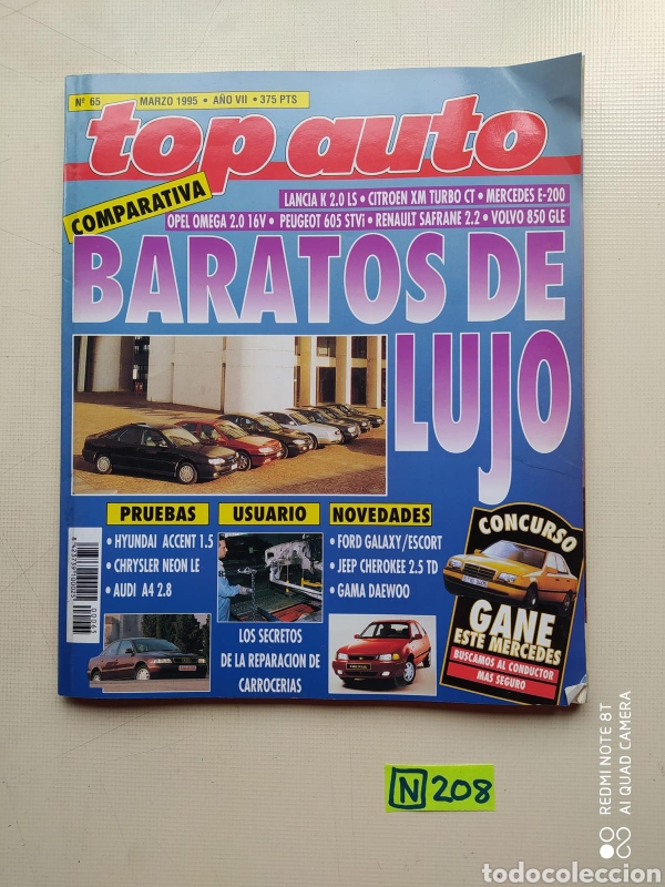 Coleccionismo de revistas y peri&oacute;dicos: Top Auto - Foto 1