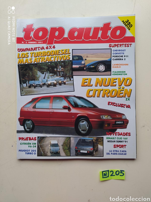 Coleccionismo de revistas y peri&oacute;dicos: Top Auto - Foto 1
