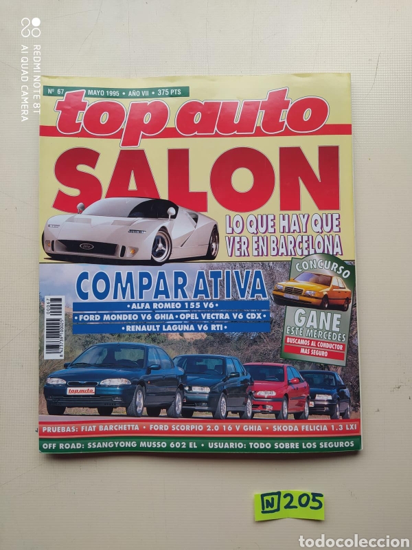 Coleccionismo de revistas y peri&oacute;dicos: Top Auto - Foto 1