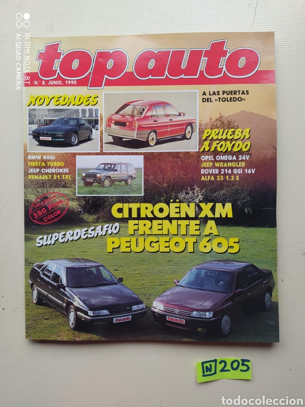 Coleccionismo de revistas y peri&oacute;dicos: Top Auto - Foto 1