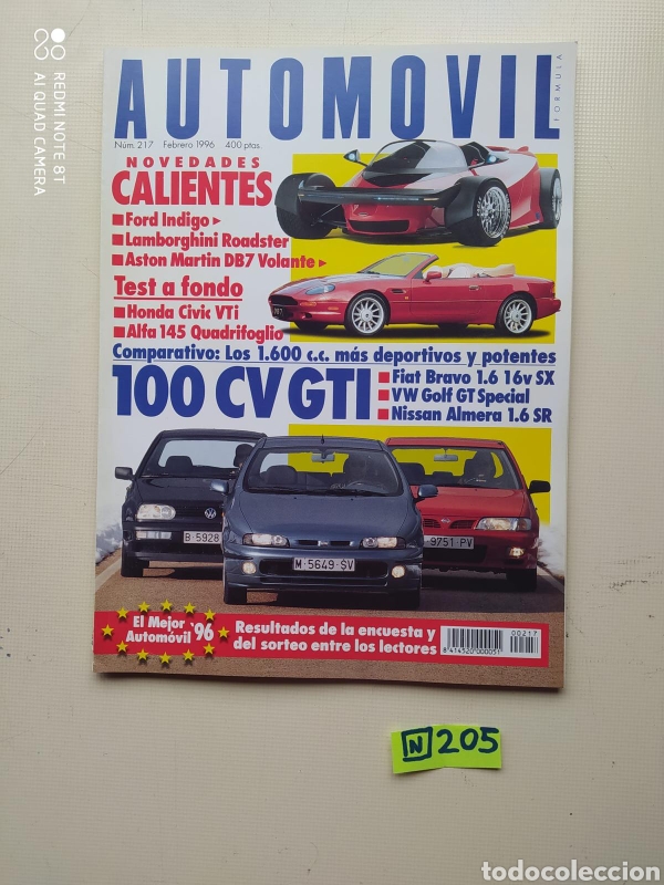 Collectionnisme de Revues et Journaux: Autom&oacute;vil