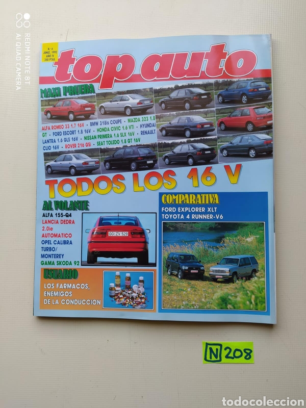 Colecionismo de Revistas e Jornais: Top Auto