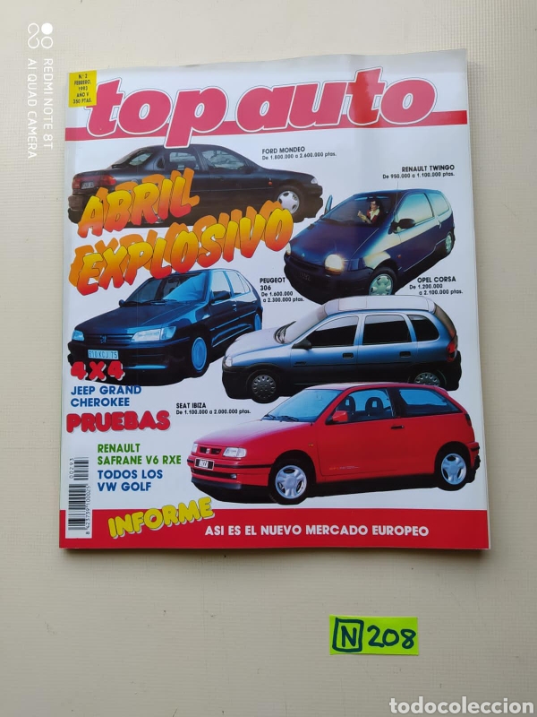 Colecionismo de Revistas e Jornais: Top Auto