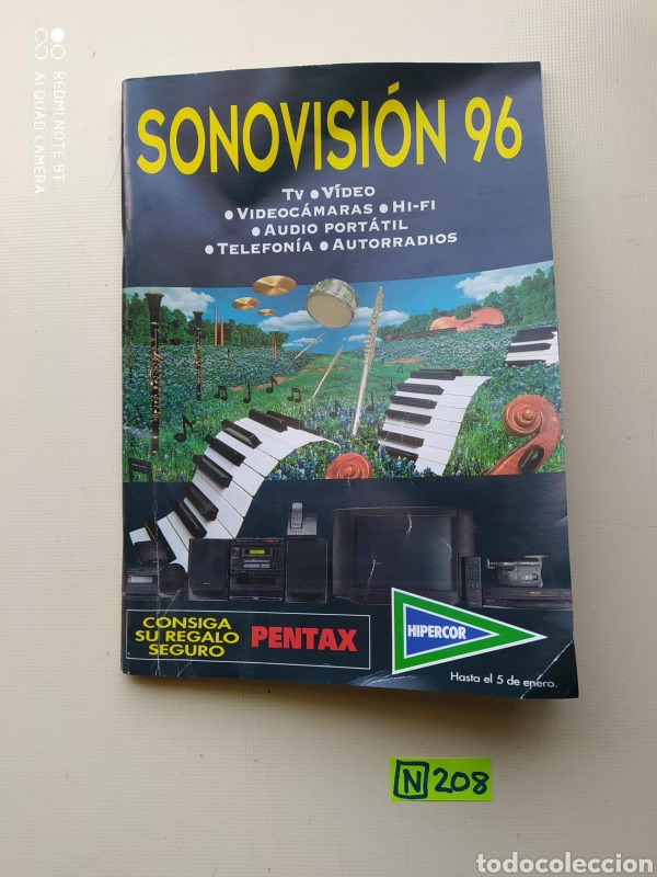Coleccionismo de Revistas y Peri&oacute;dicos: Sonovisi&oacute;n 96